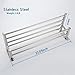 Stainless Steel Double Towel Bar 23 Inch With 5 Hooks ,Bathroom Shelves, Towel Holders Bath ,Towel Rack, Bathroom Shelves