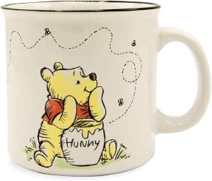 Winnie Puuh Tasse „Sweet Like Hunny“ 400 Ml | Keramik, Spülmaschinengeeignet | Offiziell Lizenziert