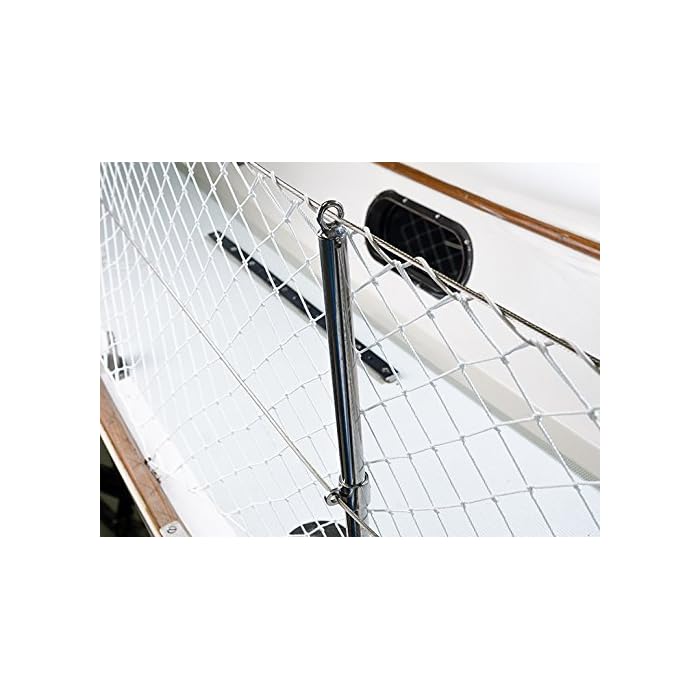 Buy Salty Reef Marine Hardware Safety Boat Lifeline Netting 4