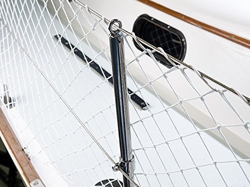 Salty Reef Marine HardwareSafety Boat Lifeline Netting - 4 Available Sizes, 10, 20, 30, and 50 Foot Sections.
