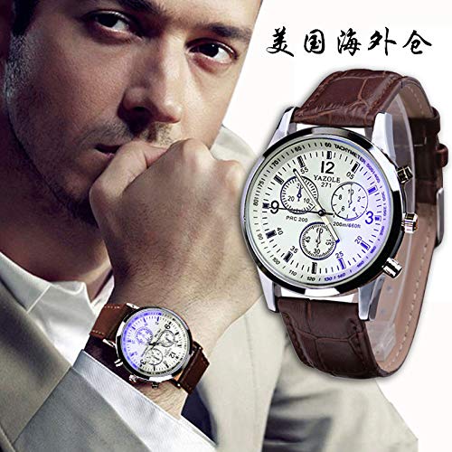 image for Bokeley Wristwatches, Men Watches,Mens Fashion Luxury Crocodile Faux L