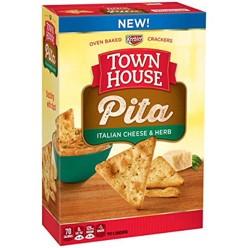 Kellogg's Town House Pita Italian Cheese and Herb, 9.5 Ounce