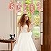 FECEDY Rose Gold Bride Aluminum Foil Balloons for Wedding Engagement Bachelorette Party Decorations 16