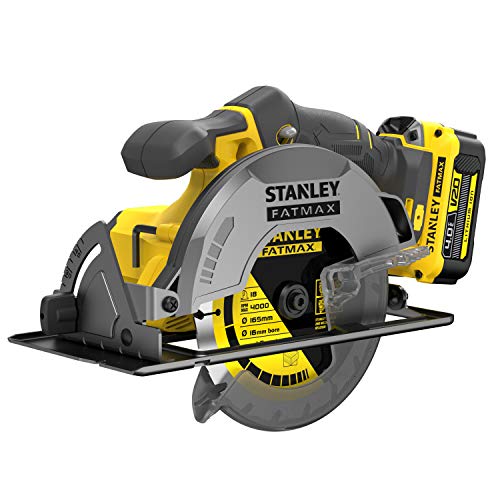 Stanley FatMax 18V Akku-Handkreissäge SFMCS500M2K (4.0 Ah, werkzeuglose Schnitttiefen- und Winkeleinstellung bis 50… – Bild 3