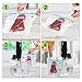 Uarter Sous Vide Bags Kit For Anova and Joule Cookers, 15 Reusable BPA Free Food Vacuum Sealer Bags, 1 Hand Pump and 2 Sealing Clip and 2 Sous Vide Bag Clip, Easy to Use, Practical for Food Storage