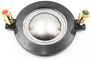 HUMARH 2-Pack Tweeter Voice Coil (1.35"/34.4mm) Universal Horn Replacement Diaphragm Impedance 8 Ohm for BLASTKING BDUM160 360W, Harbinger ASP12, ASP15, Soundlab G591C, FANE CD.130