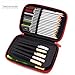 SOOCUTE Elegant Fox Hardtop Pencil Holder Cute EVA Pencil Case With Big Capacity For Kids (Black)