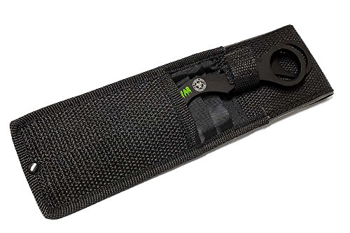 Defender All Black Throwing Knives with Sheath (Set of 3) Set of 3 Zombie Green Blood Throwing Knives