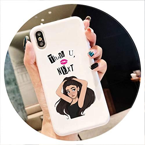 Thank U, Next Ariana Grande Soft Candy Colors Phone case for iPhone X XR XS Max 8 7 6s Plus 7plus 8plus,19693,for iPhone 8 Plus