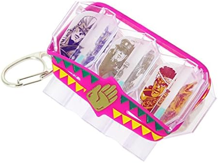 Amazon ダーツ フライトケース エルスタイル スティルアライブ クリスタルセット4 ジョジョの奇妙な冒険 スターダストクルセイダース 第2弾 アニメ 萌えグッズ 通販