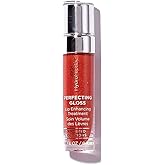 HydroPeptide Perfecting Gloss, Lip Plumping Gloss & Hydrating Treatment, Volumizing Collagen-Boosting Enhancer with Hyaluronic Acid & Peptides, Santorini Red, 0.13 Ounce
