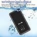 Eonfine Samsung Galaxy S9 Waterproof Case, Shockproof Protective Underwater Cover for Samsung Galaxy S9 Black