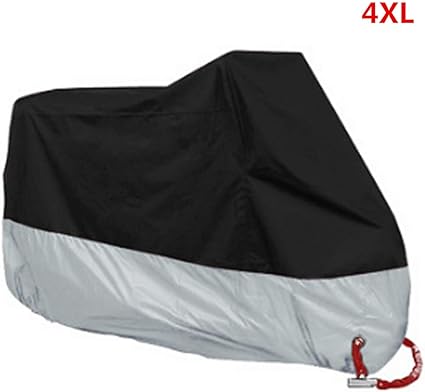 Techwills Fahrradabdeckung, XL-4XL 210D Draussen Fahrrad Motorrad
