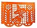 Day of the Dead Banner- Mexican Fiesta Papel Picado Garland- Large (16 Feet) Horizontal Paper