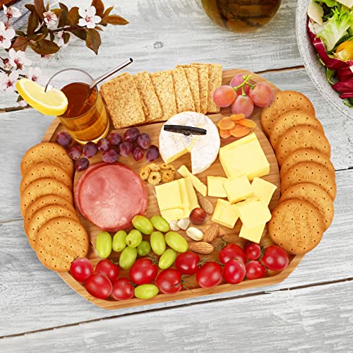 Duerer Cheese Board Set, Meat and Cheese Tray with Cutlery in SlideOut