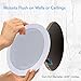 Ceiling and Wall Mount Speaker – 5.25″ 2-Way 70V Audio Stereo Sound Subwoofer Sound with Dome Tweeter, 300 Watts, In-Wall & In-Ceiling Flush Design for Home Surround System – Pyle PDIC53T (White)thumb 3
