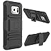 S7 Case, Galaxy S7 Case, MagicSky Heavy Duty Shock Proof Hybrid Dual Layer Swivel Belt Clip Holster with Kickstand Combo Case Cover for Samsung Galaxy S7 5.1 inch – Black