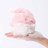 Omenluck 2Pcs Bath Loofah Balls Mesh Shower Sponge for Adults Men Women Mixed view 2