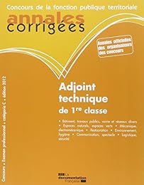 Adjoint technique de 1re classe