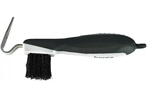 HORZE Soft Grip Hoof Pick - Black - One Size
