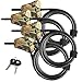 Master Lock Python Trail Camera Adjustable Camouflage Cable Locks 8418KA-4 CAMO 4-pack primary