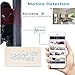 AISOUL Wi-Fi Hidden Camera Alarm Clock (Wooden Housing C- Rectangle)