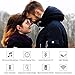 True Wireless Earbuds Bluetooth 5.0 20H Playtime IPX5 Waterproof Wireless Earphones 3D Stereo Sport Mini Wireless Earphones Built-in Mic HiFi Sound in-Ear Bluetooth Earphones LED Display Charging Case