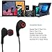 Type C Earphones, Lewoer in-Ear Noise Cancelling Earbuds Stereo Bass Gym Sports Headset with Microphone Compatible Google Pixel 2/3/XL Huawei Mate10/P20/Pro Essential Ph-1 Type C Devices