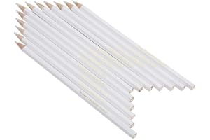 12 Pcs Tailor's Chalk Pens White Marking Pencil Water Soluble White Core Pencils Clothing Cutting Special Pencil