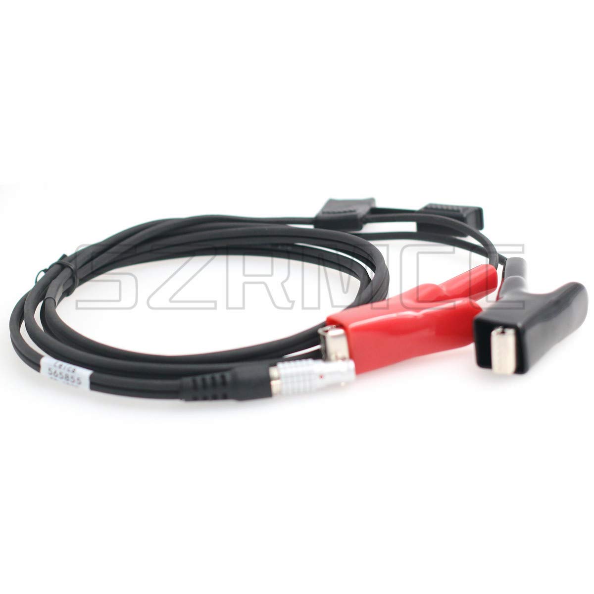 SZRMCC 565855 Power Cable for SR530 1200 GPS 1B 5 Pin to Alligator Clips