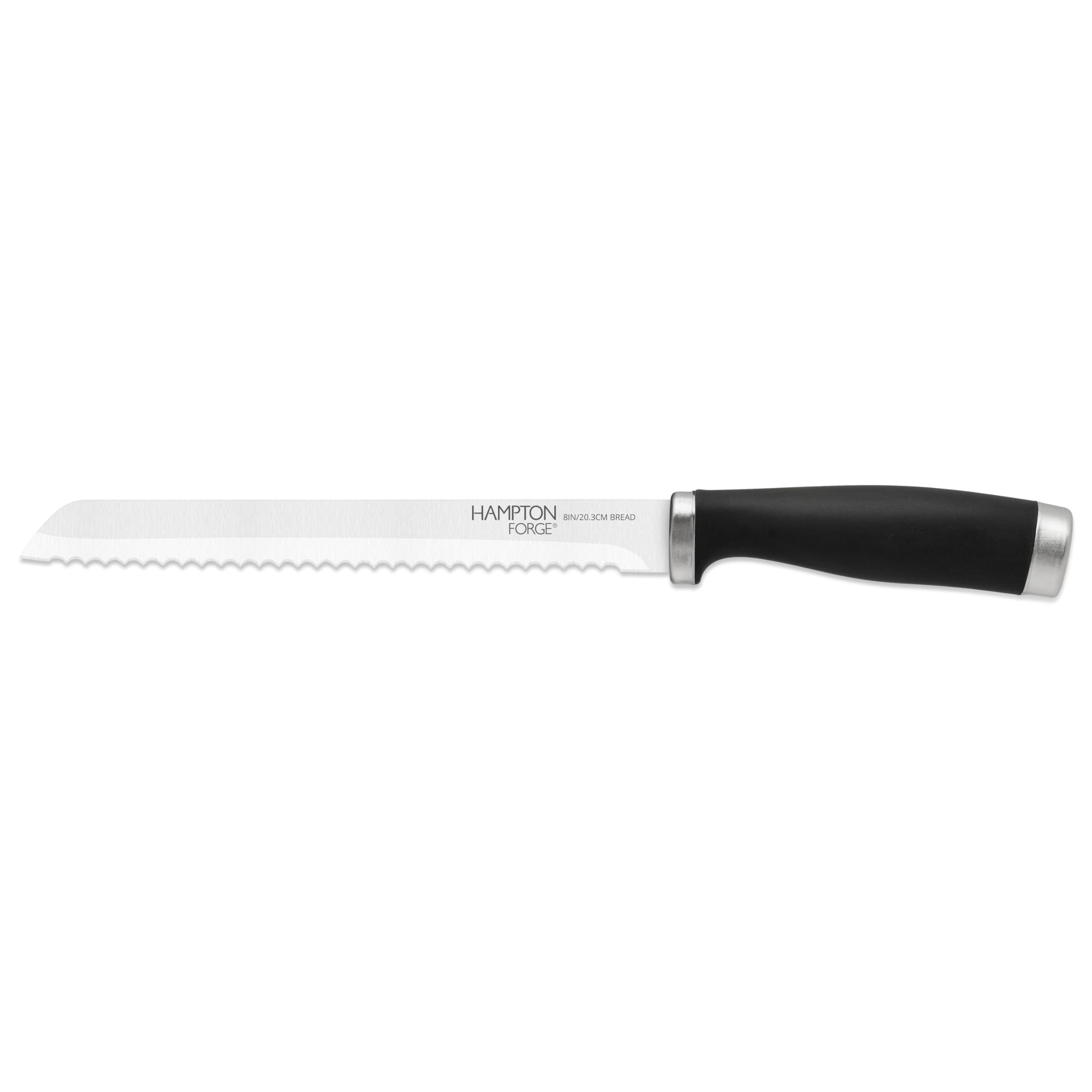 Photo 1 of Hampton Forge Epicure Bread Knife, Black 5pck