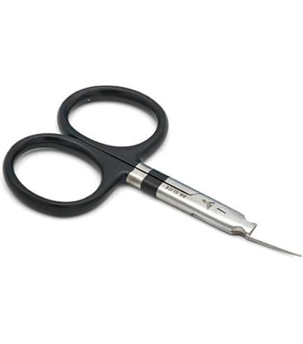 Maxcatch Fly Tying Scissors - Stainless Steel Straight Blade, Precision Tool For Fly Fishing