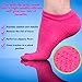 Non Slip Yoga Socks for Women - Non-Skid Silicone Premium Grip for balance - Ideal for Barre, Pilates and Ballet Exercise or Hospital Wear with Mesh Bag for Washing Machine