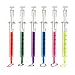 Tinksky 6pcs Novelty Syringe Shaped Highlighter Fluorescent Pens in 6 Different Colors (Yellow+Orange+Blue+Green+Red+Purple)
