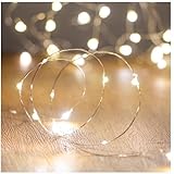 String Lights,Waterproof LED String Lights,10Ft/30 LEDs Fairy String lights Starry ,Battery Operated String Lights for Indoor