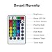 ZCOONE LED Fairy String Lights 16 Colors 100 LED 33 Ft USB Powered Warm White String Lights Multi Color Changing Waterproof Portable Twinkle Firefly Lights Remote Timer for Bedroom Garden Bar