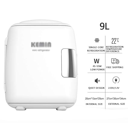 Amazon.es: WYJW Refrigerador portátil 9l, Mini congelador frío y ...