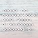 Quefe 1500pcs Letter Beads, 4 x 7mm Sorted Alphabet Beads Kit White Acrylic Vowel Letter Beads for Jewelry Making Bracelets Necklaces and Key Chains