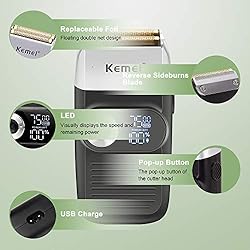 Kemei Foil Professional Electric Shaver for Men