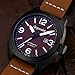 Gigandet G9-001 – Men's Watch with Brown Leather Strap