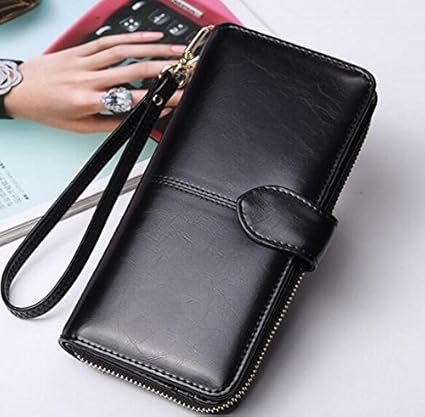 Amazon Co Jp Pada 財布 長財布 レディース 二つ折り ガマロ 多機能 本革 ラウンドファスナー 仕分け 家計 仕訳 ウ ォレット 名入れ 長サイフ レザー お財布 母の日 ギフト プレゼント 可愛い かわいい サイフ さ いふ 女性 黒 レッド ネイビー カーキ オレンジ色