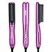 Hair Straightening Brush Straightener Comb Ceramic Brush 265℉to 395℉ Anti-Scald -ELEHOT