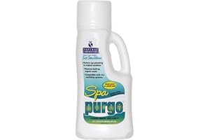 Natural Chemistry Spa Purge, 1 L, 1 Pack, Clarifies Water, Prevents Scum, Works with Both Indoor & Outdoor Hot Tub & Spas