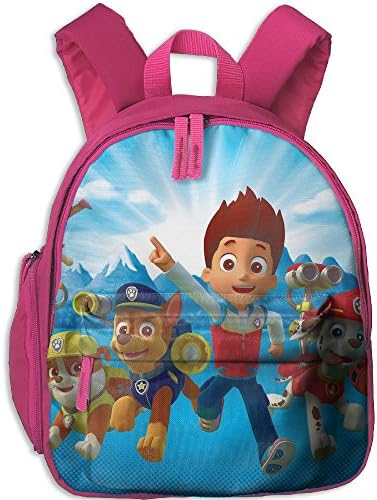 Paw-patrolbackpack Lightweight And Durable Backpack Perfect For School,Multi-pockets Bookbag Pink