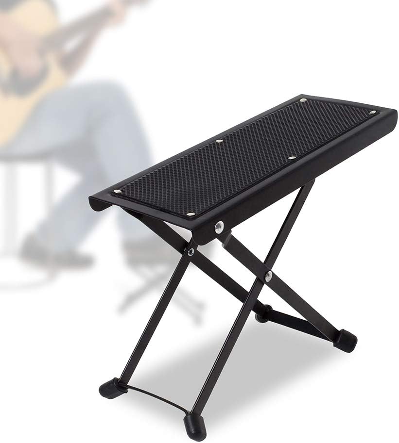 NJS Heavy Duty Qualiy Guitar Footrest Amazon.co.uk Musical Instruments