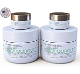 Aloe Vera Cream Body and Face Moisturizer – Organic Aloe Vera Face and Body Cream Aloe Skin Care Cream for Itchy Dry or Sensitive Skin, Acne, Psoriasis, Rosacea, Eczema 2x8oz Jars+2x0.5oz Jar USA-Made
