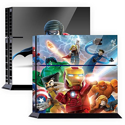 Premium Skin Decals Stickers For PlayStation4 Game Console PS4 Skin Korea Made - POPSKIN Lego Marvel #02