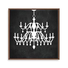 Framed Canvas Wall Art for Living Room, Bedroom Droplight Theme Canvas Prints for Home Decoration Ready to Hang - 16x16 inches