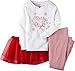 Carter's Little Girls' Christmas 2-piece Cotton Pjs with Tutu