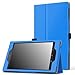 MoKo Case for Fire HD 8 2016 Tablet - Slim Folding Stand Cover with Auto Wake / Sleep for Amazon Fire HD 8 (Previous 6th Generation - 2016 Release ONLY), BLUE